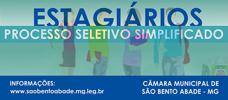 Processo Seletivo para Estagi&aacute;rios
