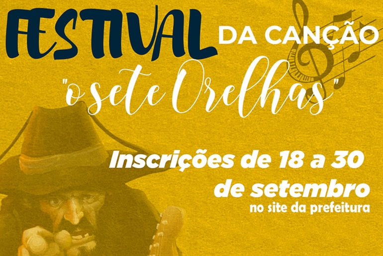 Festival da Can&ccedil;&atilde;o &ldquo;O Sete Orelhas&rdquo;