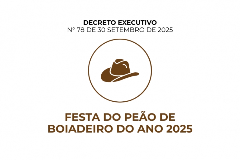 Decreto - Festa de Outubro