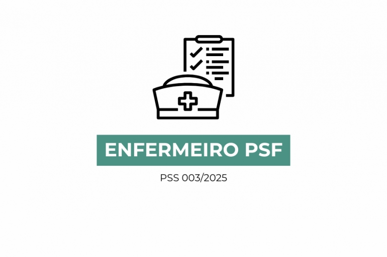 Edital 003/2025 - Enfermeiro PSF