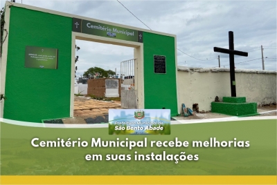 Melhorias no Cemit&eacute;rio