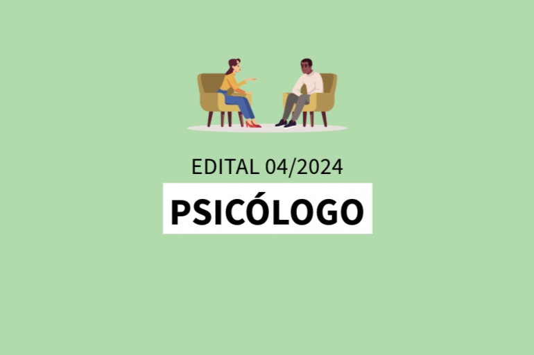 Edital Psic&oacute;logo 2024
